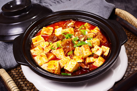 Order B11 Bean Curd Beef food online from Double Dragon Restaurant store, Antioch on bringmethat.com