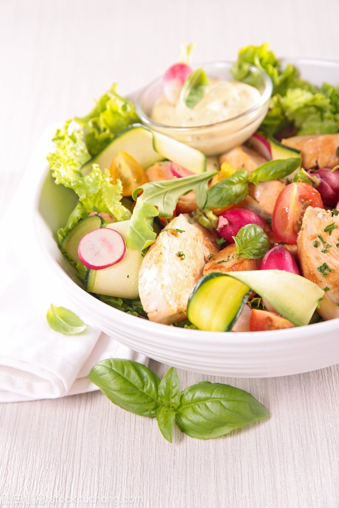 Order Chicken Salad food online from Double Dragon Restaurant store, Antioch on bringmethat.com