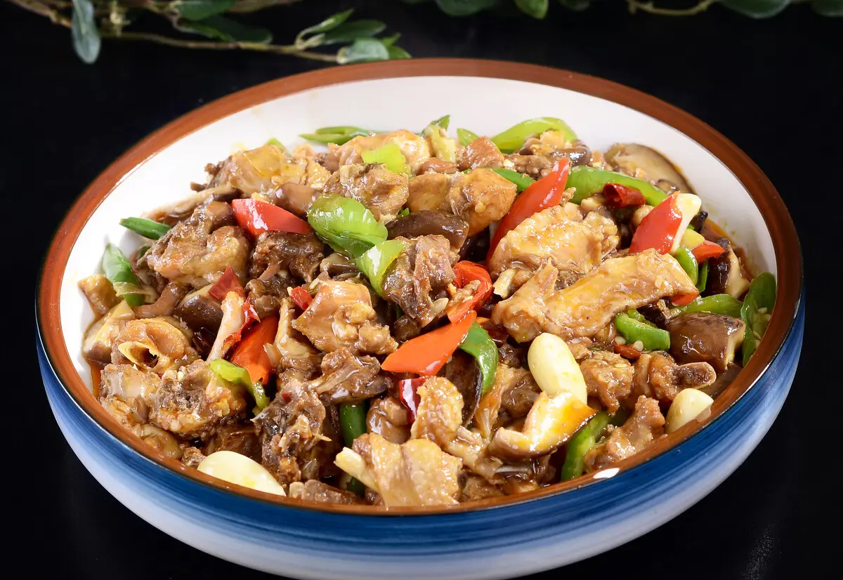 Order Fresh Mushroom Chicken (L) food online from Double Dragon Restaurant store, Antioch on bringmethat.com