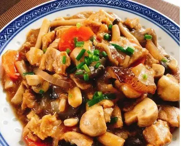 Order Fresh Mushroom Pork food online from Double Dragon Restaurant store, Antioch on bringmethat.com