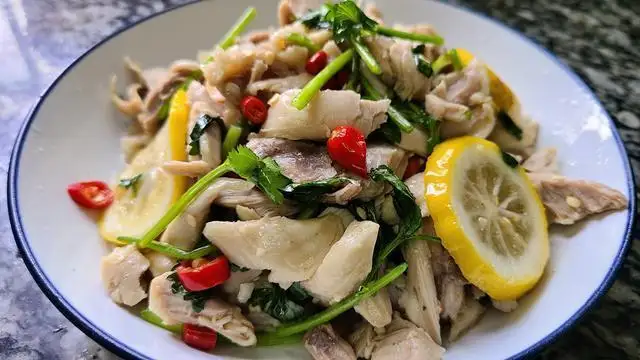 Order C20 Lemon Chicken food online from Double Dragon Restaurant store, Antioch on bringmethat.com