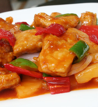 Order P14 Peking Pork Chops food online from Double Dragon Restaurant store, Antioch on bringmethat.com