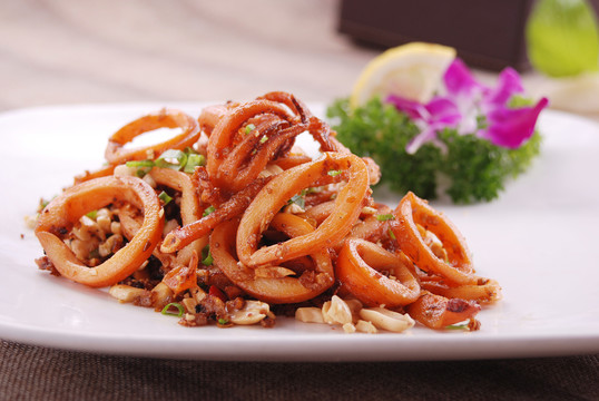 Order S17 Salt Pepper Calamari food online from Double Dragon Restaurant store, Antioch on bringmethat.com