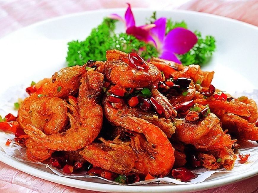 Order S16 Salt Pepper Prawns food online from Double Dragon Restaurant store, Antioch on bringmethat.com
