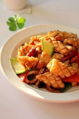 Order S25 Sauteed Calamari food online from Double Dragon Restaurant store, Antioch on bringmethat.com