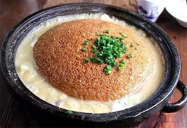 Order Sizzling Rice Soup food online from Double Dragon Restaurant store, Antioch on bringmethat.com