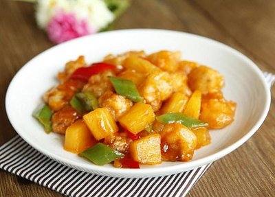 Order P6 Sweet Sour Pork food online from Double Dragon Restaurant store, Antioch on bringmethat.com